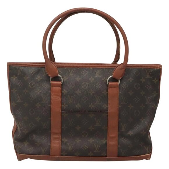 LOUIS VUITTON Monogram Sac Weekend PM Hand Bag M42425 LV Auth - Picture 7 of 16